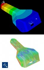 Schnittstelle Cadmould® CONVERSE - ANSYS: Schnelle Berechnung der Bauteilsteifigkeit unter Berücksichtigung der Faserorientierung